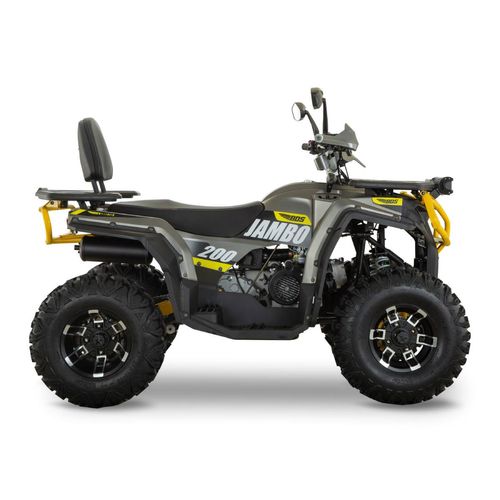 Cuatrimoto automática BDS gris jambo 200 CC 2026