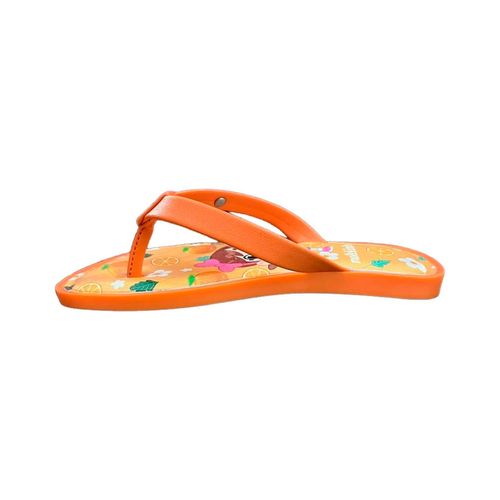 Sandalia casual Molekinha naranja para niña 2372.200.30539-