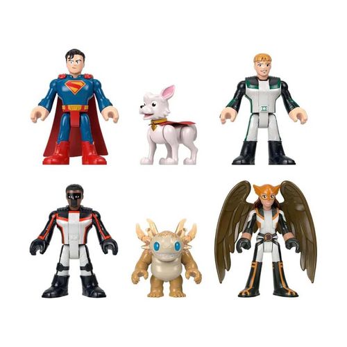 Set figuras de acción Dc Comics multicolor jdl09