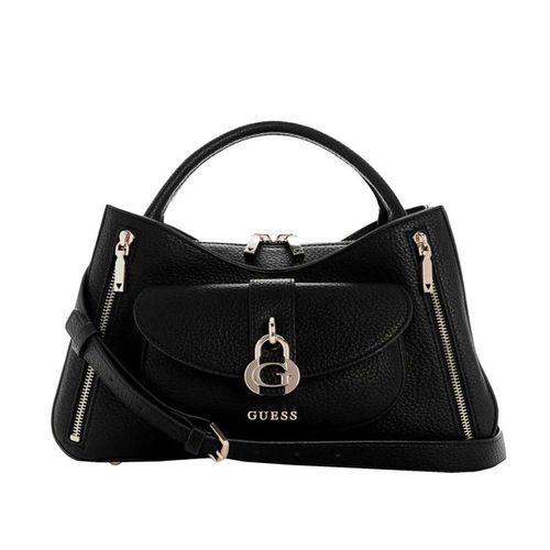 Bolso satchel Guess negro para dama bg836206-bla