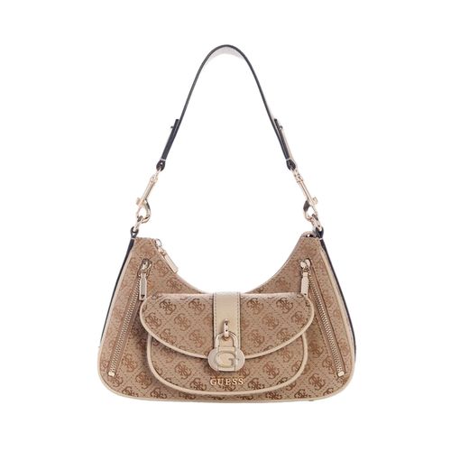 Bolso shoulder bag Guess café para dama jg836218-ltl