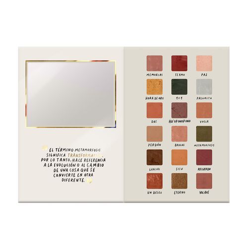 Estuche cosmético Yuya set sombras metamorfosis y-s04