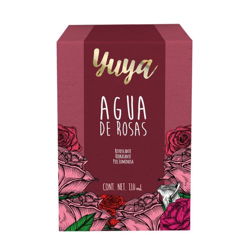 Spray refrescante Yuya agua de rosas y-a01