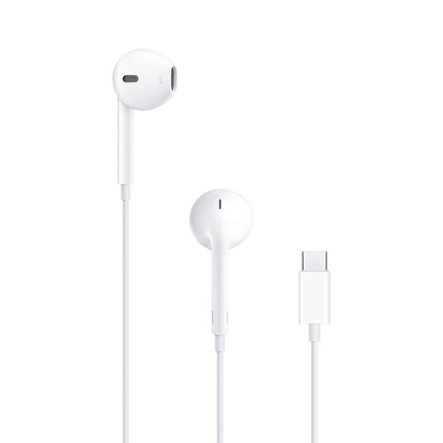 Earpods Apple con conector tipo c blanco myqy3am/a