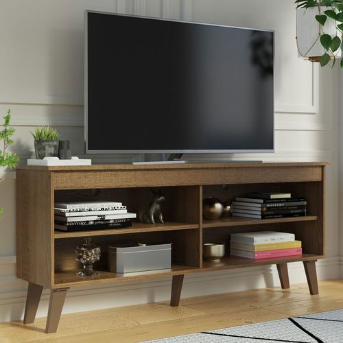 Mueble para tv Madesa 4 espacios hasta 65 marrón 2