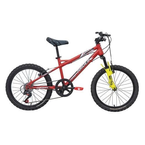 Bicicleta Raider Generator D/Susp Rodada 20 Rojo Infantil