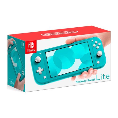 Consola Portátil De Videojuegos Nintendo Switch Lite Hdh-S-Bazaa Turquesa