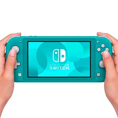 Consola portátil de videojuegos Nintendo switch lite hdh-s-bazaa turquesa