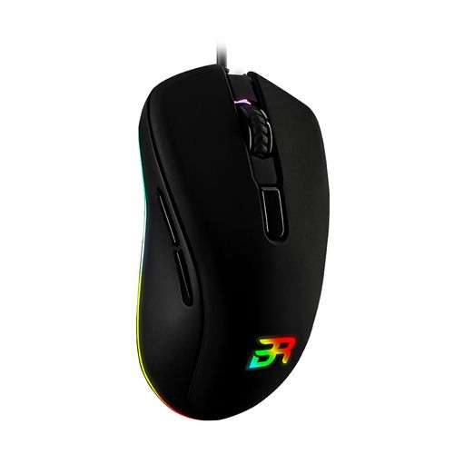 Mouse Gaming Alámbrico Abalam Rush Br-923019 Negro