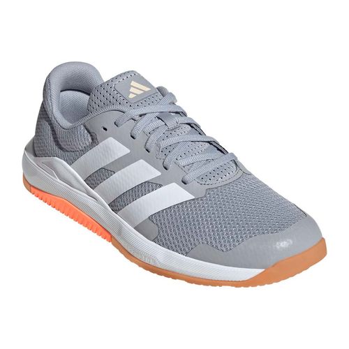 Tenis deportivo Adidas gris para dama JQ1451