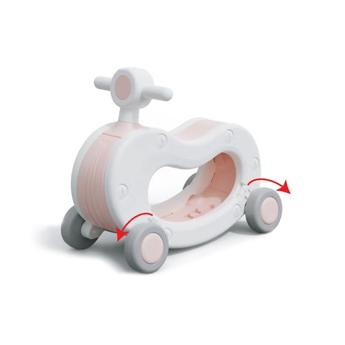 Montable 2 en 1 rosa con sonidos para bebe Ride & Rock HP1204655RO