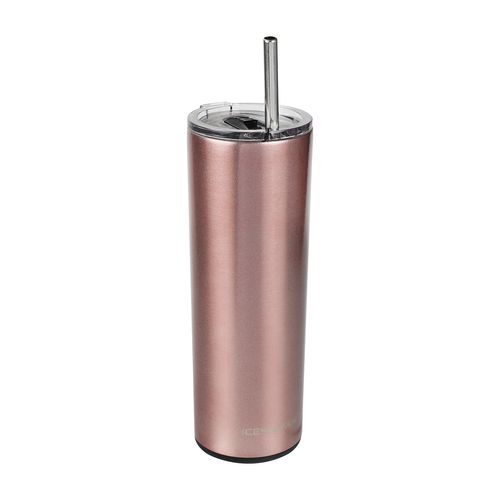 Termo Ice Shaker Rosa Oro Skinny