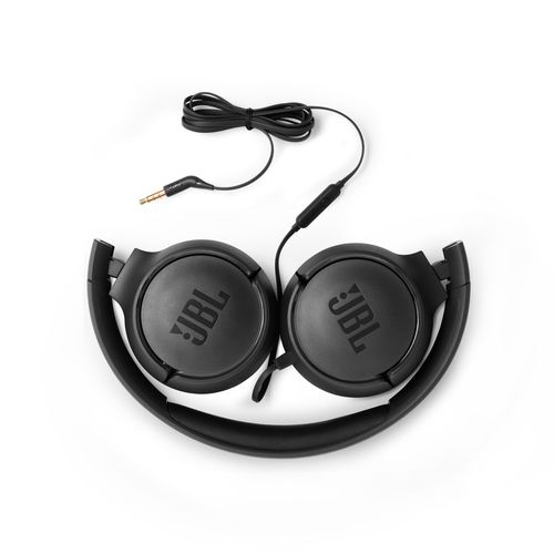 Audífonos bluetooth Jbl negro Jblt500btblkam