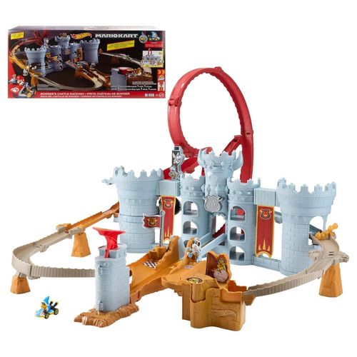 Pista de carreras Mario Bros castillo bowser jhd24