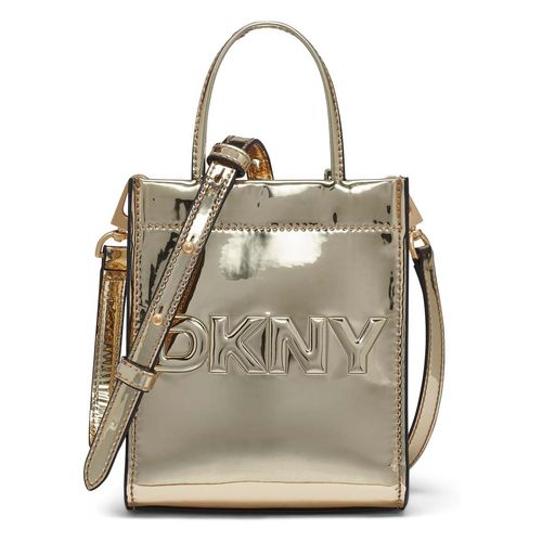 Bolso mini tote bag Dkny dorado para dama r51axi34-gld