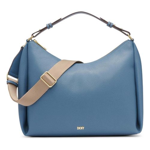 Bolso hobo Dkny azul para dama r34cab15-cuj