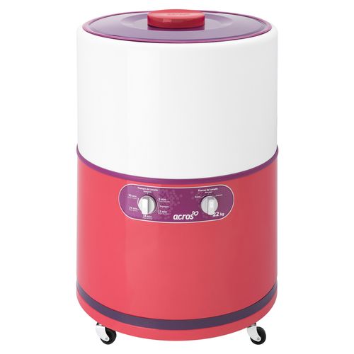 Lavadora redonda Acros 22 kg coral alf2253ec