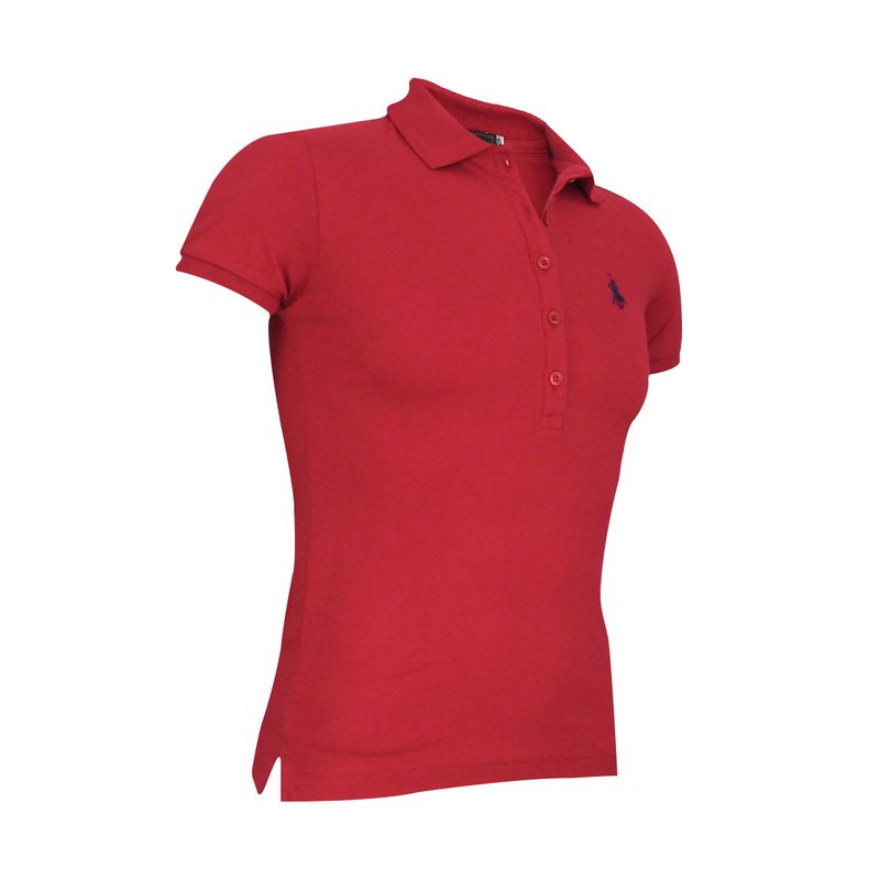 Playera cheap roja polo