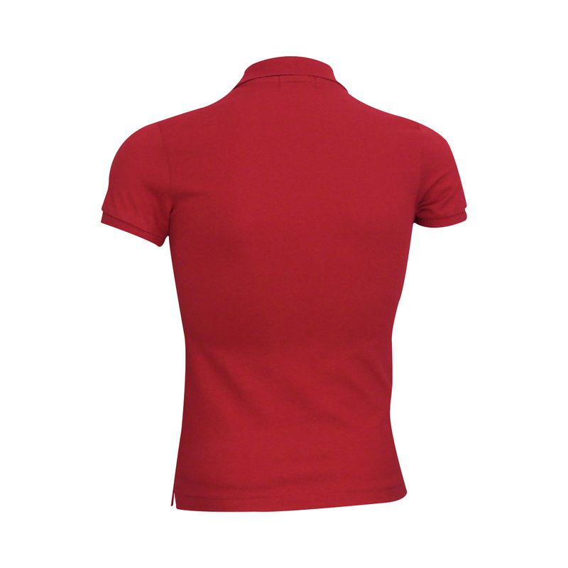 Playera Tipo Polo Polo Club Rojo 10101 La Marina