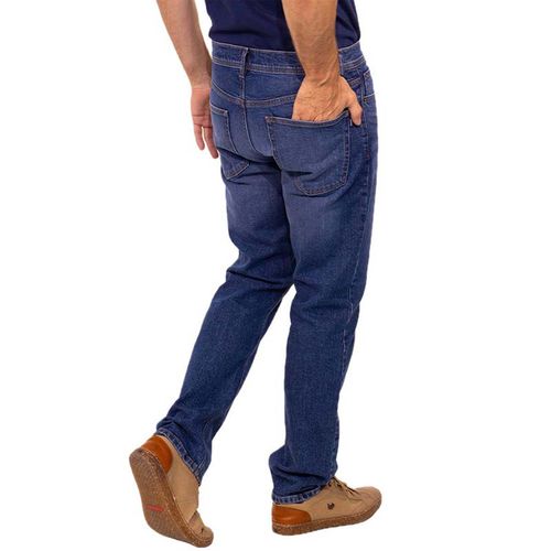 Pantalón de mezclilla Ferrioni azul para caballero M29430