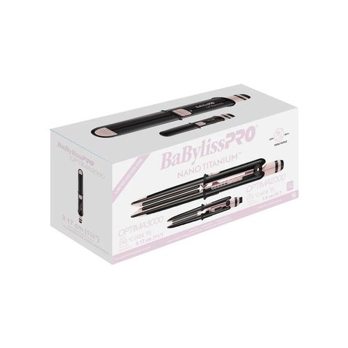 Combo alaciadora Babyliss optima 3000 y optima 2000 rosa babsspk2es