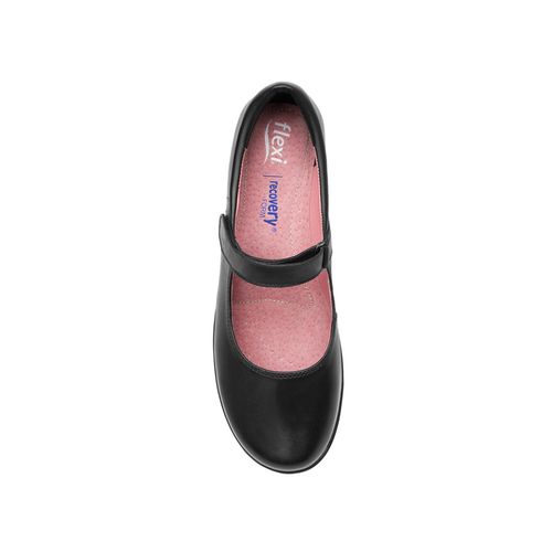 Zapato escolar para niña Flexi negro 35802