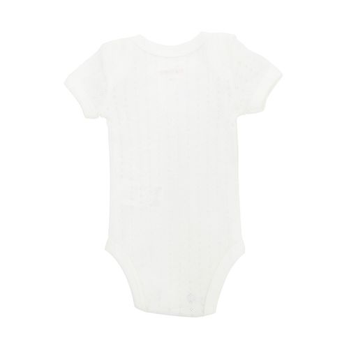 Pañalero De Manga Corta Baby Creysi Blanco 577