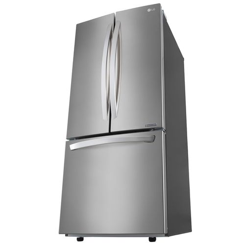 Refrigerador bottom mout LG 22p 3p acero inoxidable gf22bgsk