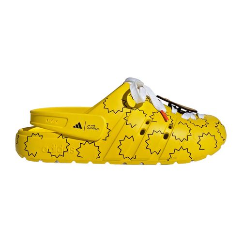 Sandalia casual Adidas amarillo para dama