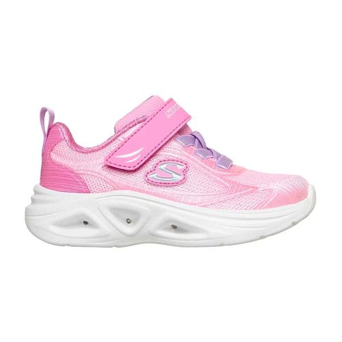Tenis deportivo Skechers rosa para niña 303729NPKLV