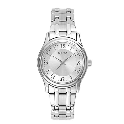 Reloj fino dama Bulova acero 96l005