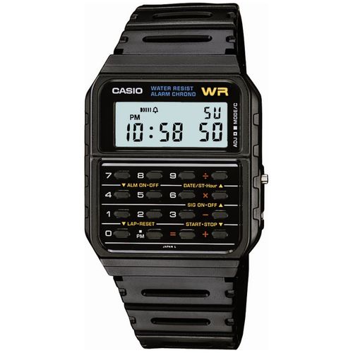Reloj Casio negro para caballero CA-53W-1Z