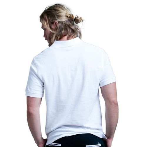 Playera tipo polo Tucané blanco para caballero MAGIC ORIGINAL