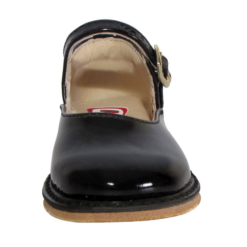 Zapato Escolar De Charol Con Hebilla Para Ni a Mickey Q508 08 La