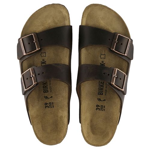 Sandalia casual Birkenstock café oscuro para caballero 51701