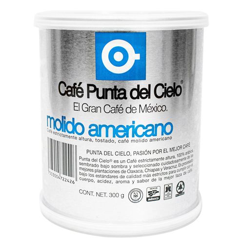 Café Molido Americano Punta Del Cielo 300 Gr