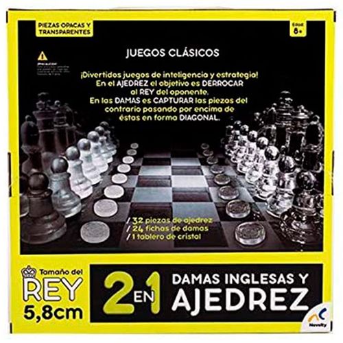 Ajedrez Novelty verde-negro a-590
