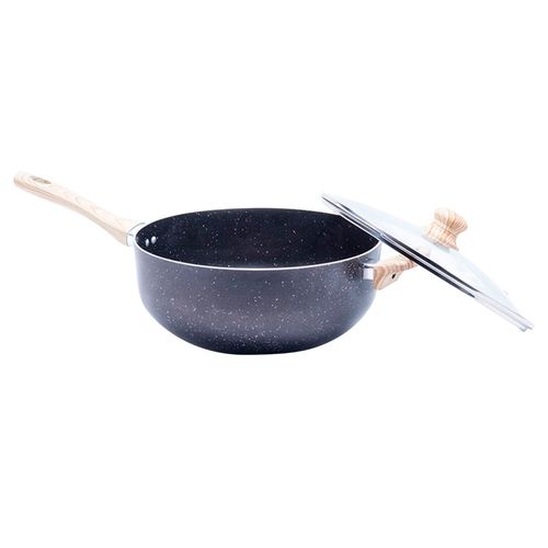 Sartén wok Alpro gris 6430