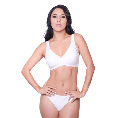 Brassiere Sin Varilla Leyda Fem Blanco 601