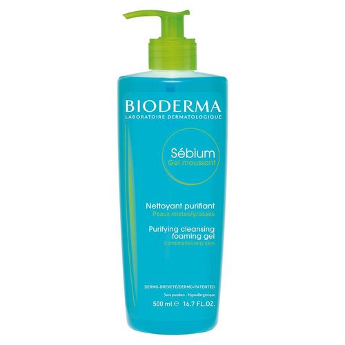 Gel limpiador moussant Bioderma 500ml 101-080