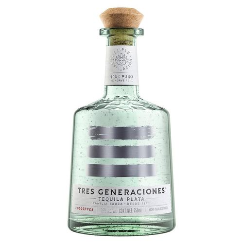 Tequila Tres Generaciones plata sauza750 ml