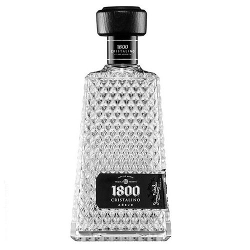 Tequila 1800 añejo cristalino 700 ml