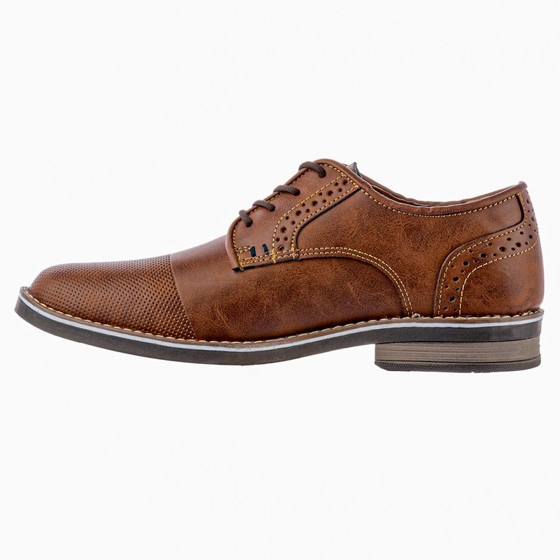 Zapato Casual Para Caballero Perry Ellis Caf 7041 La Marina