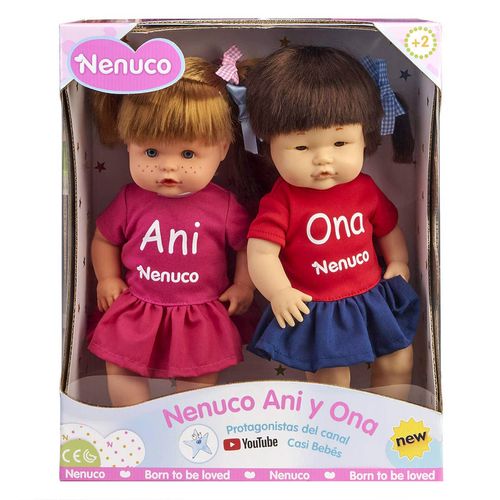 Muñecas Ani Y Ona Nenuco Multicolor 700015020