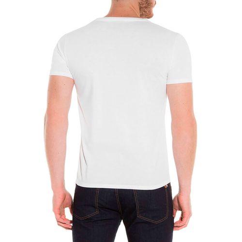 Playera Casual Para Caballero Lacoste Blanco Th6710-001