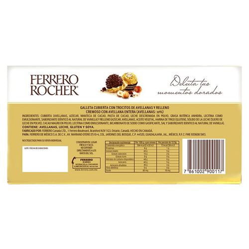 Chocolate Ferrero Rocher 8 Piezas 23380