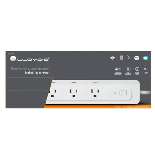 Barra multicontacto inteligente Lloyds wi-fi - lc-1194