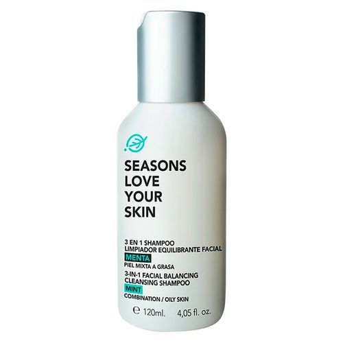 Shampoo facial Seasons 3 en 1 fac1208 120 ml