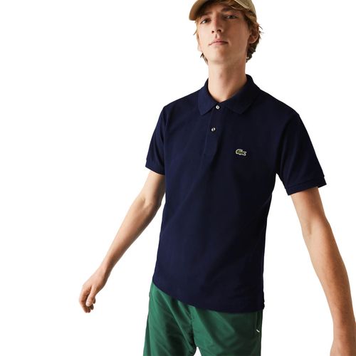 Playera Polo Para Caballero Lacoste Azul Marino L1212-166