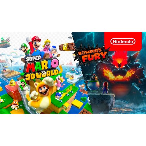 Videojuego para Nintendo switch super mario 3d world + bowsers fury
